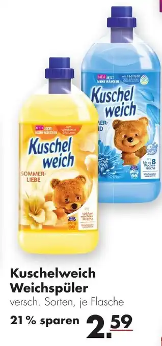 Handelshof Kuschelweich Weichspüler Angebot