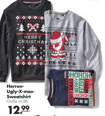 Handelshof Herren Ugly X-mas Sweatshirt Angebot