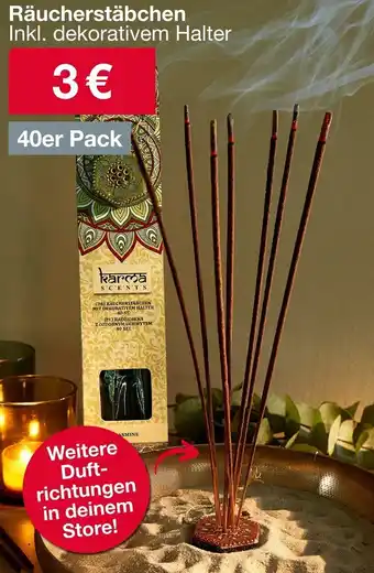 Woolworth karma Räucherstäbchen Angebot