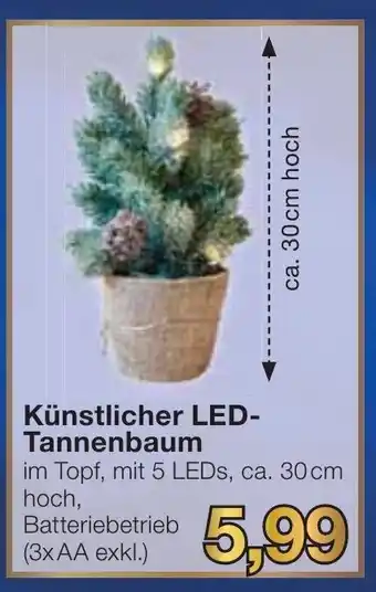 Jawoll Künstlicher LED Tannenbaum Angebot