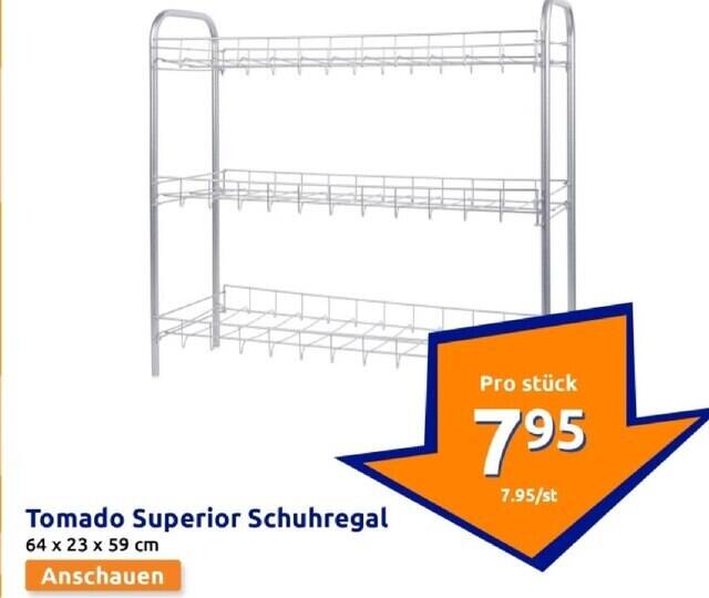 Tomado superior schuhregal Angebot bei Action