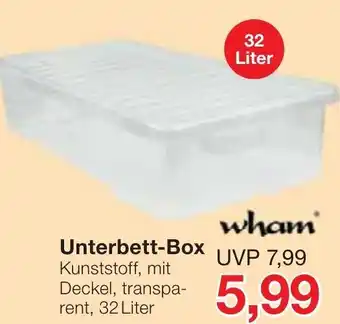 Jawoll Wham Unterbett Box Angebot