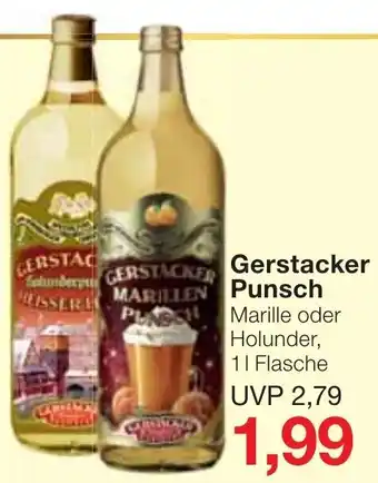 Jawoll Gerstacker Punsch 1L Angebot