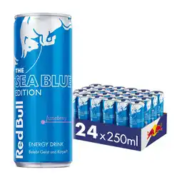 Netto Marken-Discount Red Bull Energy Drink Sea Blue Edition Juneberry 0,25 Liter Dose, 24er Pack Angebot