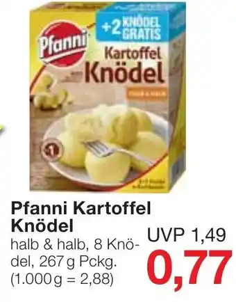 Jawoll Pfanni Kartoffel Knödel 267g Angebot