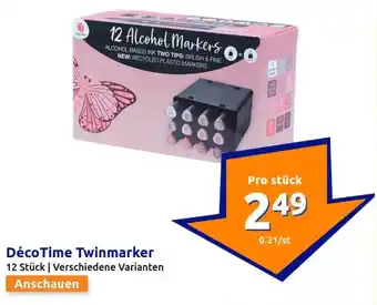 Action DécoTime Twinmarker Angebot