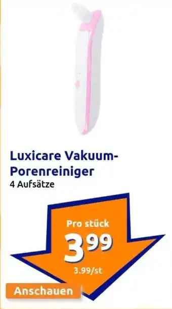 Action Luxicare Vakuum- Porenreiniger Angebot