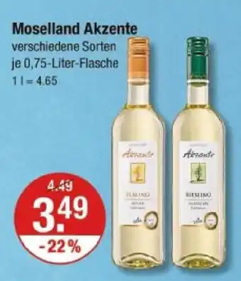 V Markt Moselland akzente Angebot