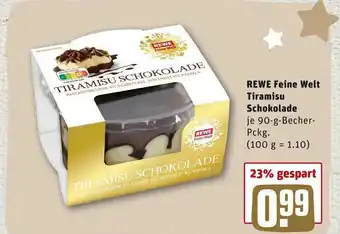 REWE Rewe feine welt tiramisu schokolade Angebot