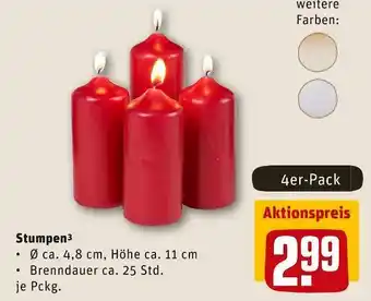 REWE Stumpen Angebot