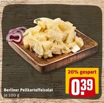 REWE Berliner pellkartoffelsalat Angebot