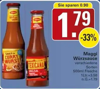 WEZ Maggi Würzsauce Angebot