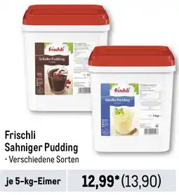 METRO Frischli Sahniger Pudding Angebot