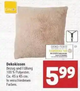 Marktkauf Dekokissen Angebot