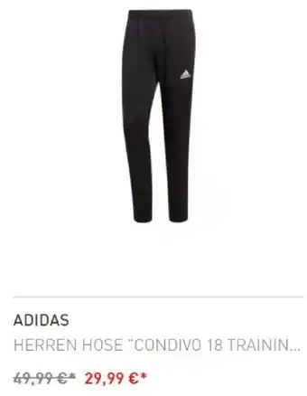 Intersport Adidas Herren Hose Condivo 18 Traininghose Angebot