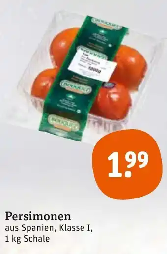 tegut Persimonen 1kg Angebot