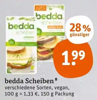 tegut Bedda Scheiben 150g Angebot