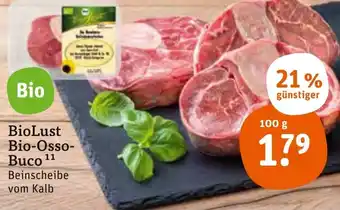 tegut BioLust Bio Osso Buco 100g Angebot