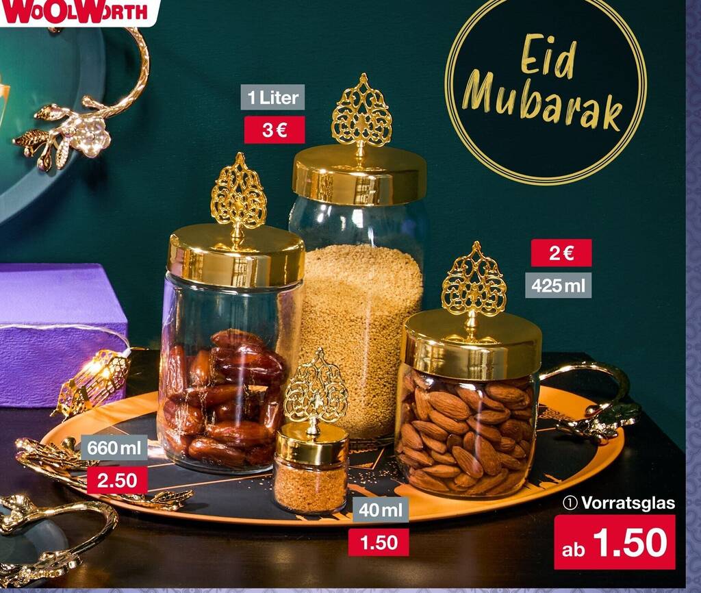 Vorratsglas Angebot bei Woolworth
