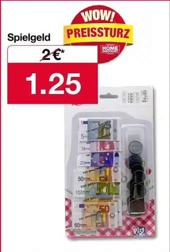 Woolworth Spielgeld Angebot