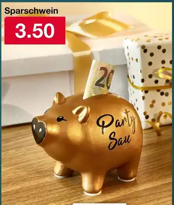 Woolworth Sparschwein Angebot