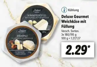 Lidl Deluxe gourmet weichkäse Angebot