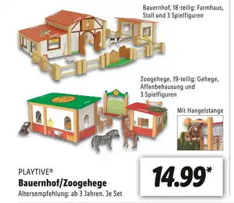 Lidl Playtive bauernhof/zoogehege Angebot