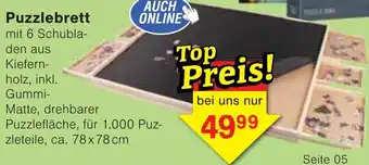 Wiglo Wunderland Puzzlebrett Angebot