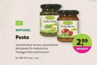 Denns BioMarkt Rapunzel Pesto 130ml Angebot