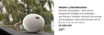 Tchibo Mobiler luftentfeuchter Angebot