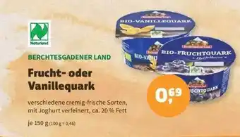 Denns BioMarkt Berchtesgadener Land Frucht- Oder Vanillequark 150g Angebot