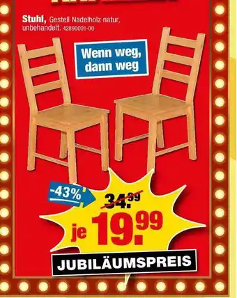 SB Lagerkauf Stuhl Angebot