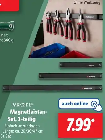 Lidl PARKSIDE Magnetleisten Set, 3-teilig Angebot