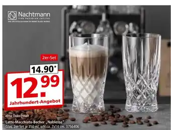 Segmüller Nachtmann latte-macchiato-becher noblesse Angebot