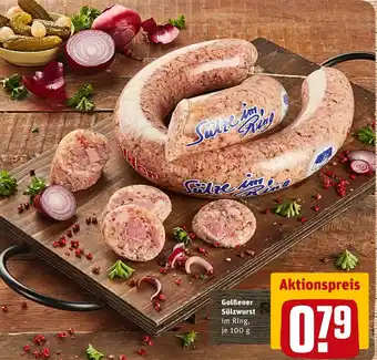 REWE Golßener sülzwurst Angebot