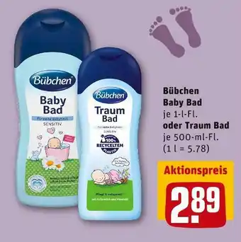 REWE Bübchen baby bad oder traum bad Angebot