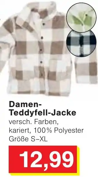 Jawoll Damen Teddyfell-Jacke Angebot