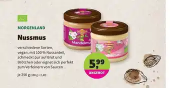 Biomarkt Morgenland Nussmus 250g Angebot