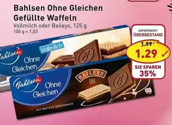 PicksRaus Bahlsen Ohne Gleichen Gefüllte Waffeln 125g Angebot