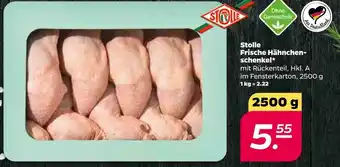 NETTO Stolle frische hähnchenschenkel Angebot