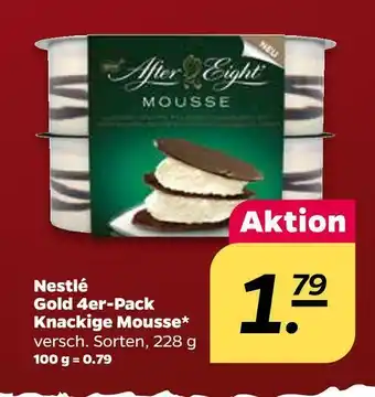 NETTO Nestlé gold knackige mousse Angebot