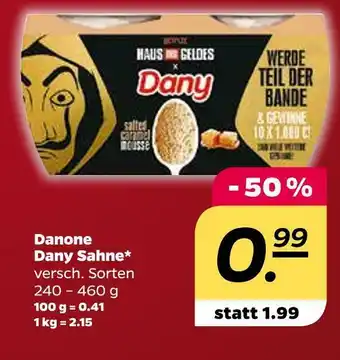 NETTO Danone dany sahne Angebot