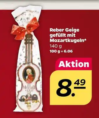 NETTO Reber geige gefüllt mit mozartkugeln Angebot