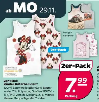 NETTO Kinder unterhemden Angebot