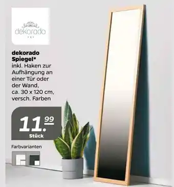 NETTO Dekorado spiegel Angebot