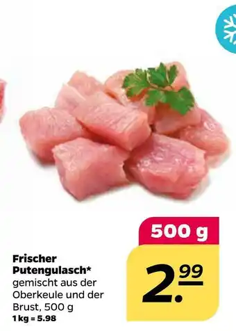 NETTO Frischer putengulasch Angebot