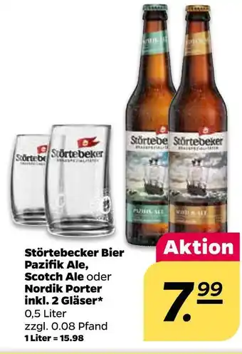 NETTO Störtebecker bier pazifik ale, scotch ale oder nordik porter Angebot