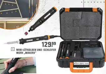 OBI Mini-lötkolben und -schleifer worx „makerx“ Angebot