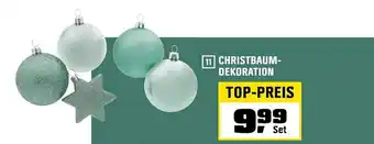 OBI Christbaumdekoration Angebot