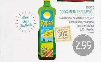 Edeka Struve Rapso 100% Reines Rapsöl Angebot